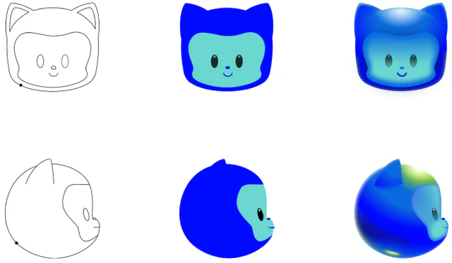 GitHub Primer:Mona 表现方式